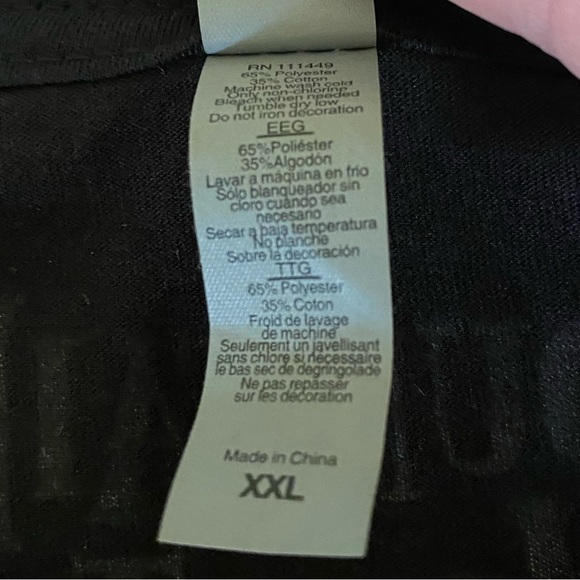 Mountain Misfit 2XL Men's lightweight T-shirt.New! Poly cotton blend. Black/gray - Picture 10 of 10